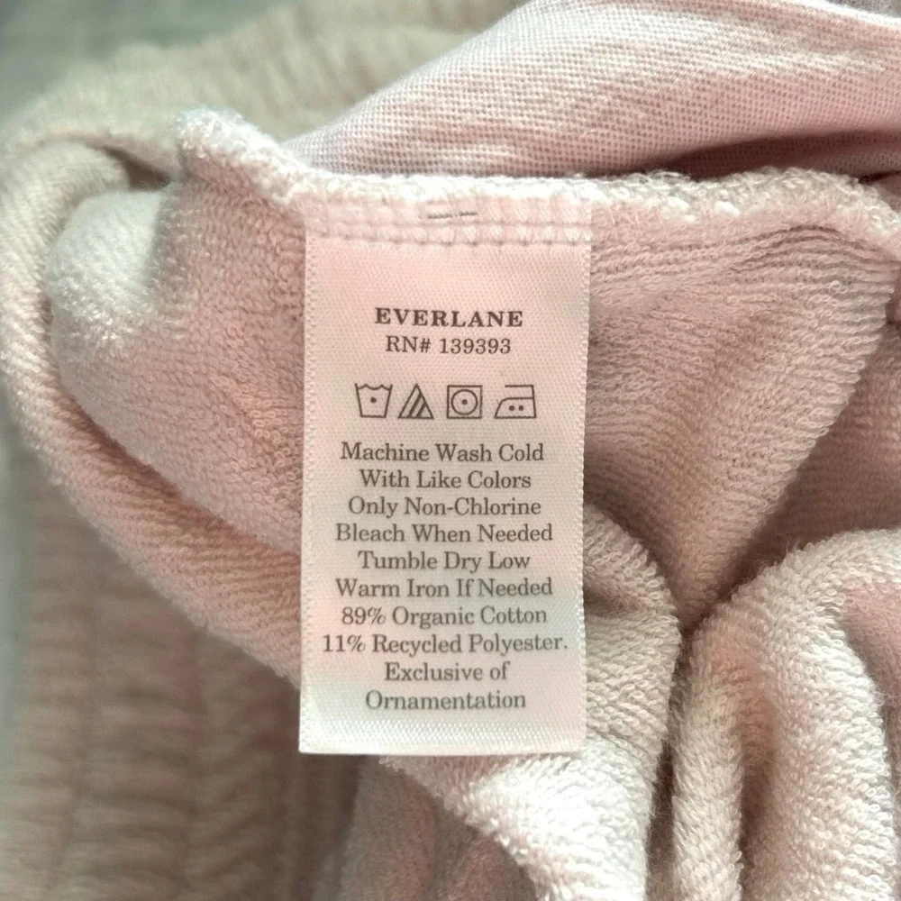 Everlane‎ Terry Cloth Relaxed Drawstring Short Orchid M Vacation Beach Summer